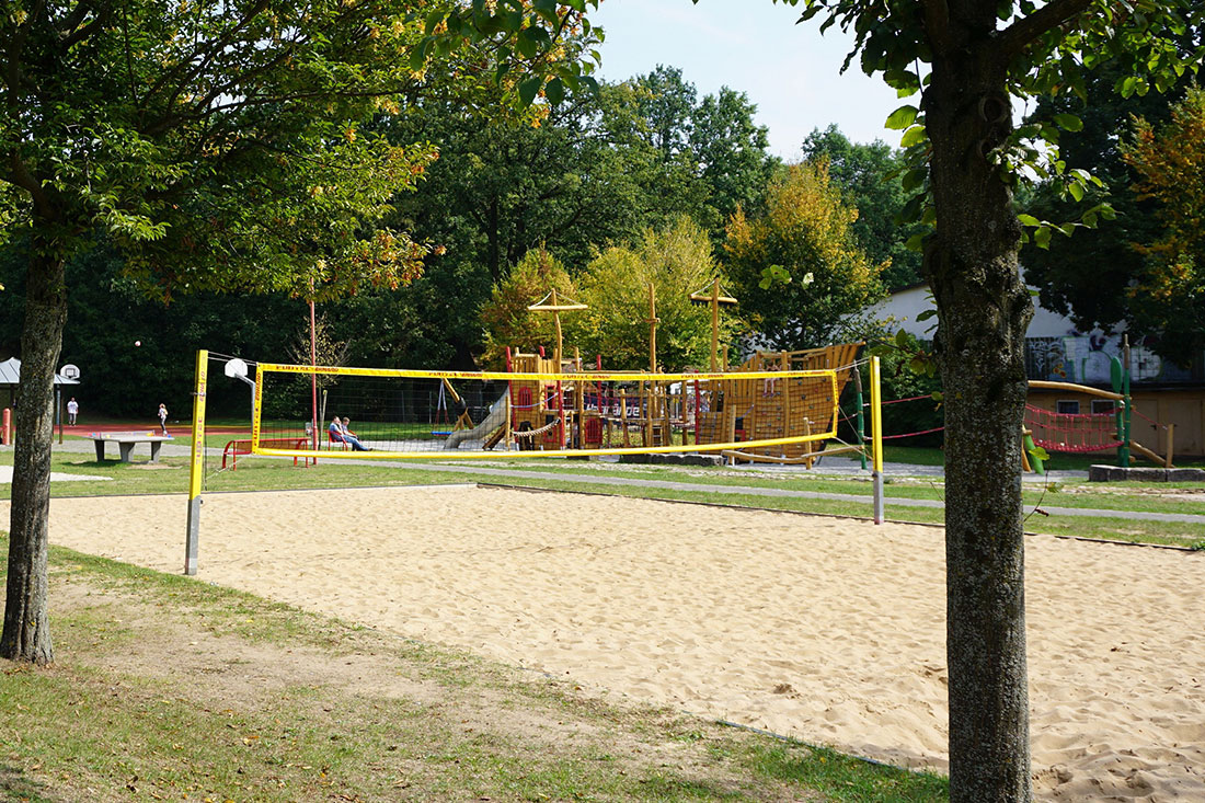 Beachvolleyballfeld in Georgensgmünd