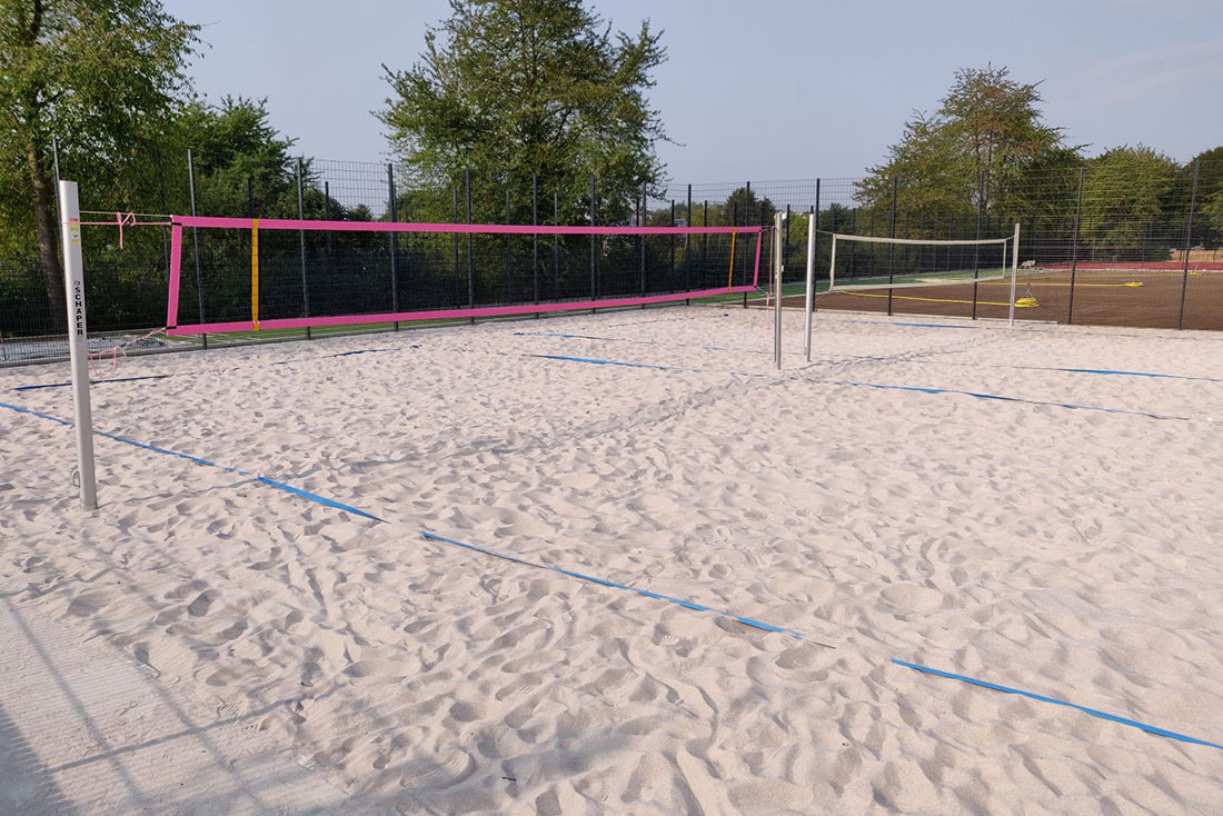 Beachvolleyballfeld in Kürnach