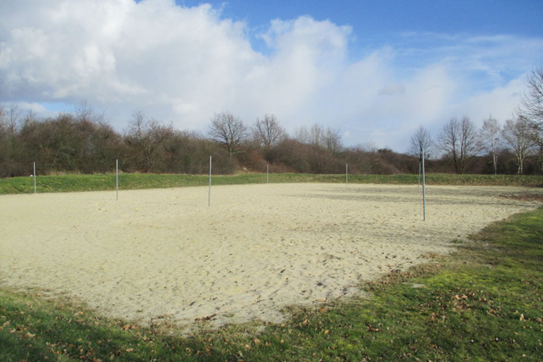 Beachvolleyballfeld in Senftenberg
