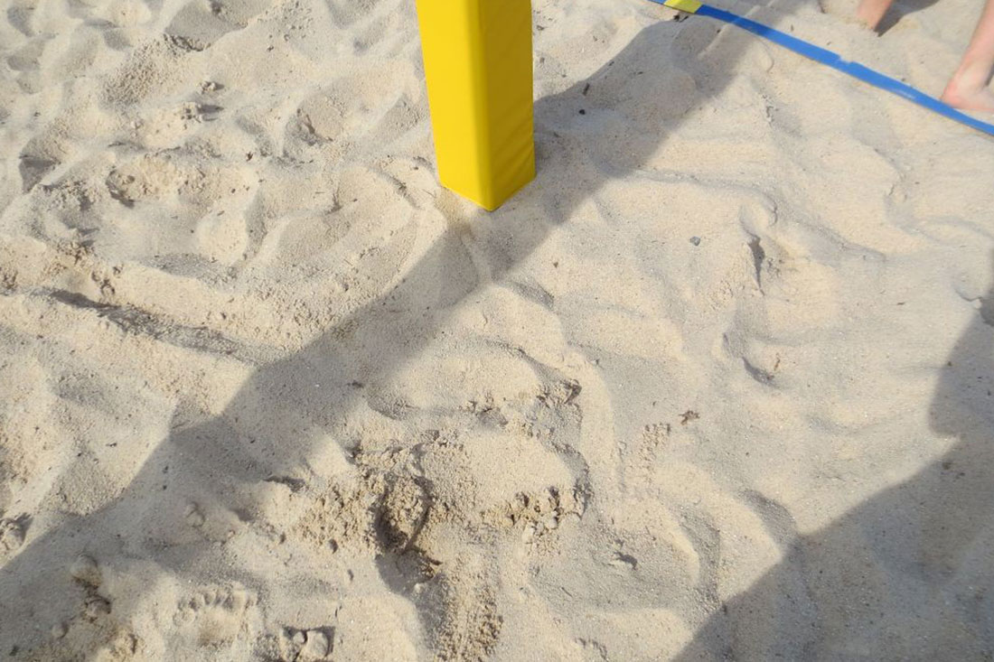 Beachvolleyballfeld in Frankenberg