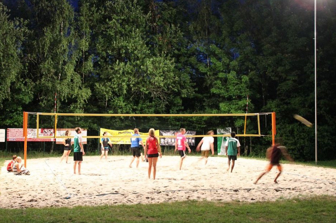 Beachvolleyballfeld in Stulln