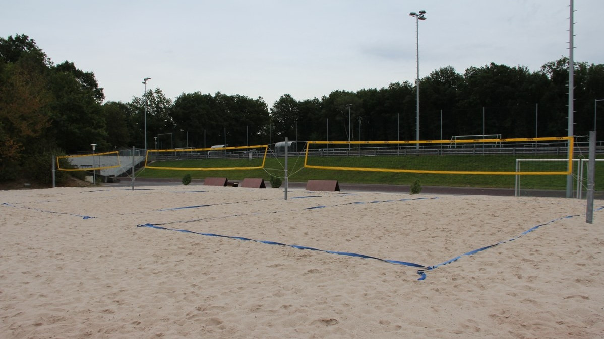 Beachvolleyballfeld in Gießen