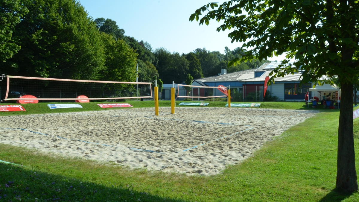 Beachvolleyballfeld in Hachenburg