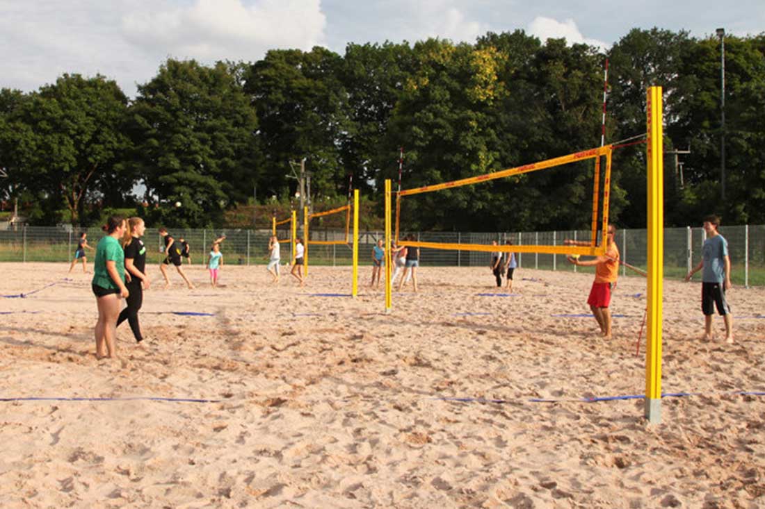Beachvolleyballfeld in Sonneberg