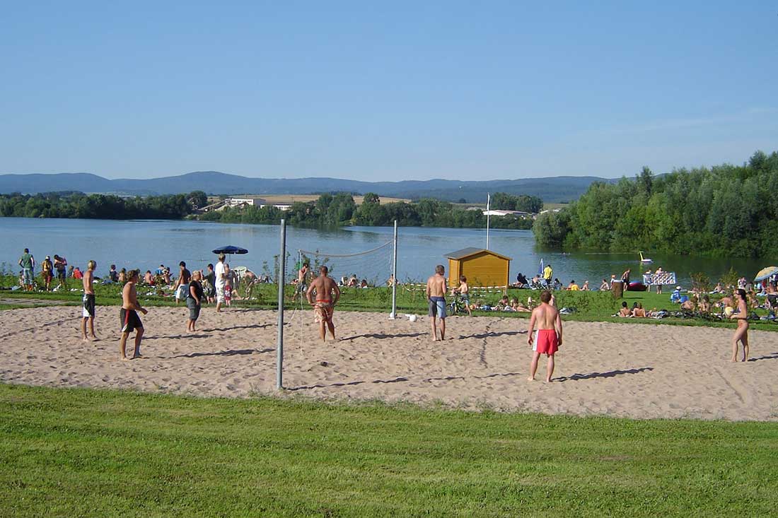 Beachvolleyballfeld in Breitungen an der Werra