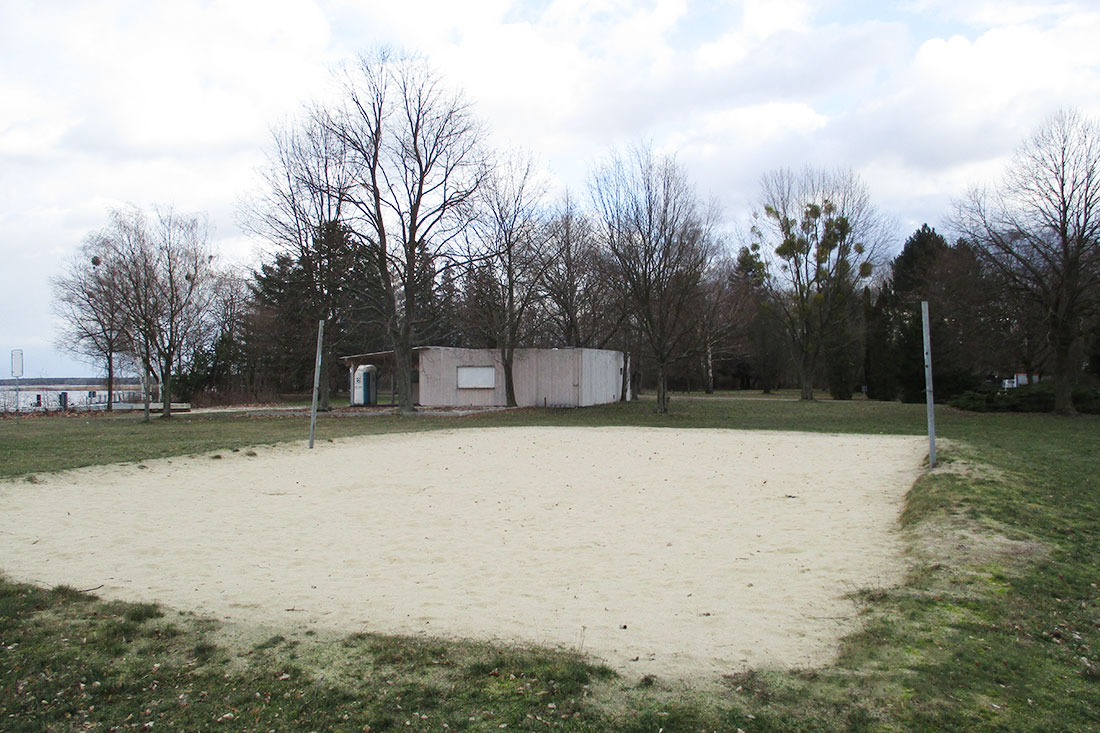 Beachvolleyballfeld in Senftenberg