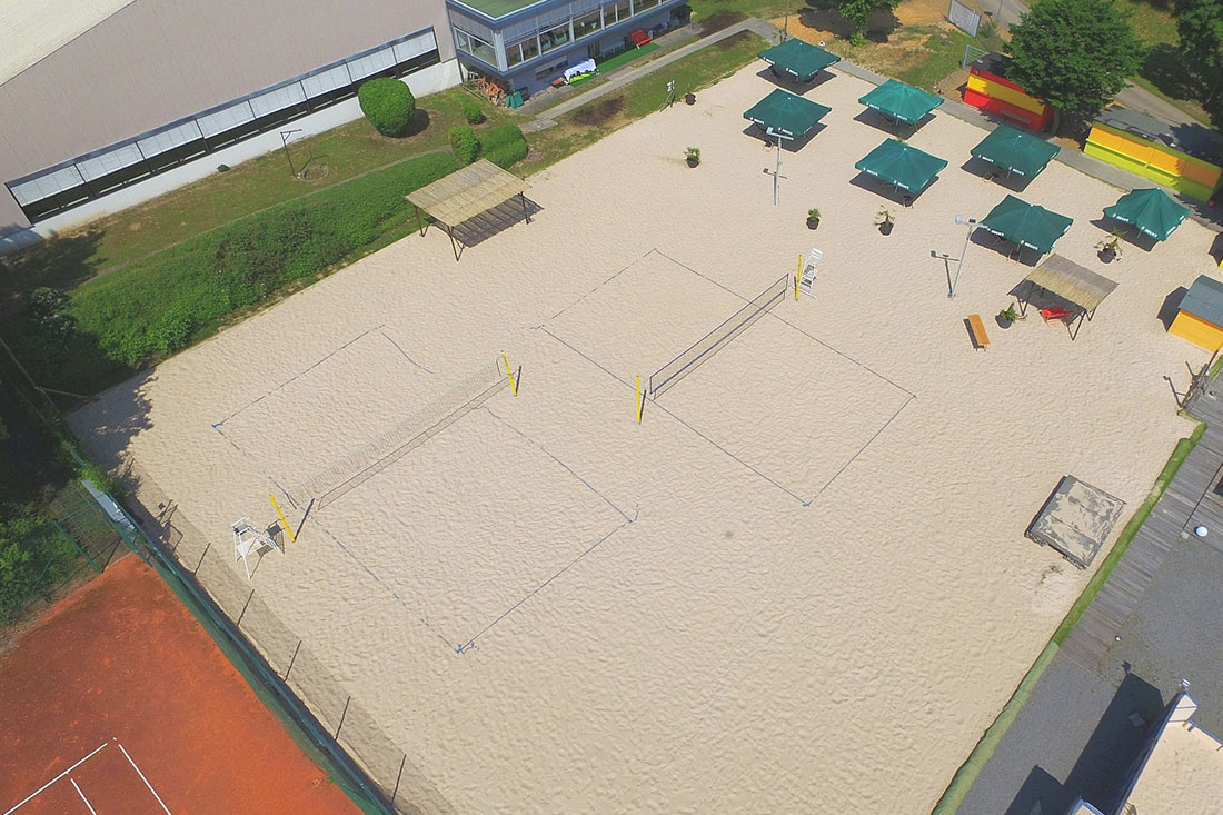 Beachvolleyballfeld in Bietigheim-Bissingen